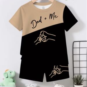 2pcs New Summer Collection Father Son T-shirt