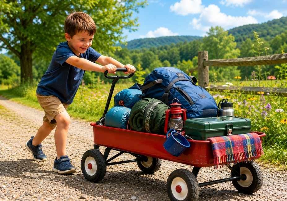 heavy work activity for kids wearing durable stretchy play clothes