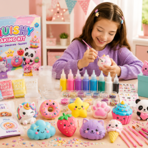 Taba Squishy Making Kit for Kids - Squishies Craft Kits - Gifts for Girls | Kids Crafts - 6 7 8 9 10 11 12 Year Old Girl Birthday Gift - Kids Crafts - Arts and Crafts for Kid for 8-12 - Toys for Girls
